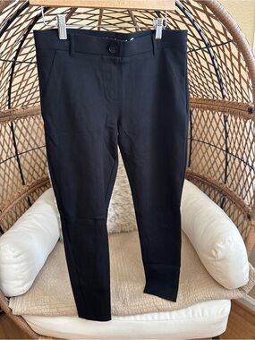 Beta Brand Stretchy Skinny Black Pants Medium